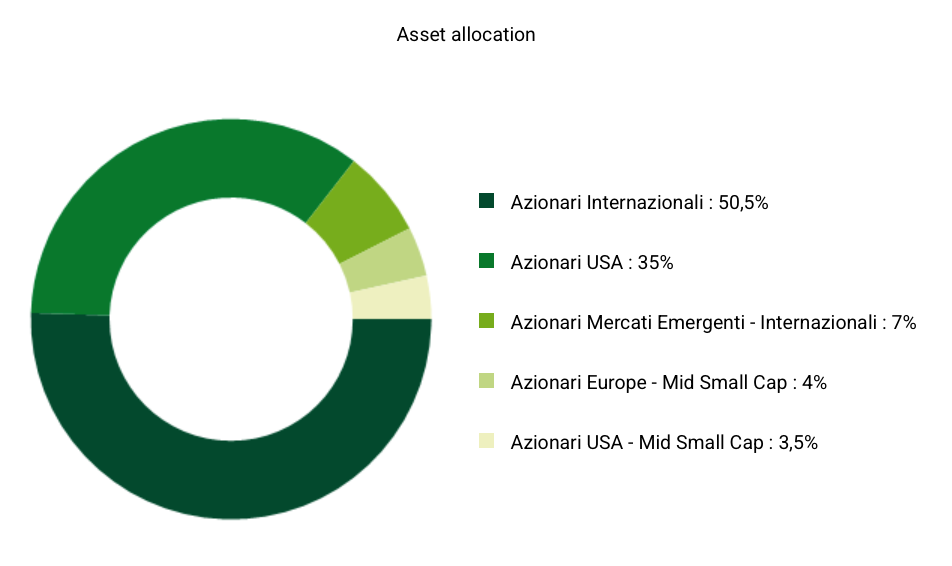 Consulenza Finanziaria 230.000 Euro, Asset Allocation